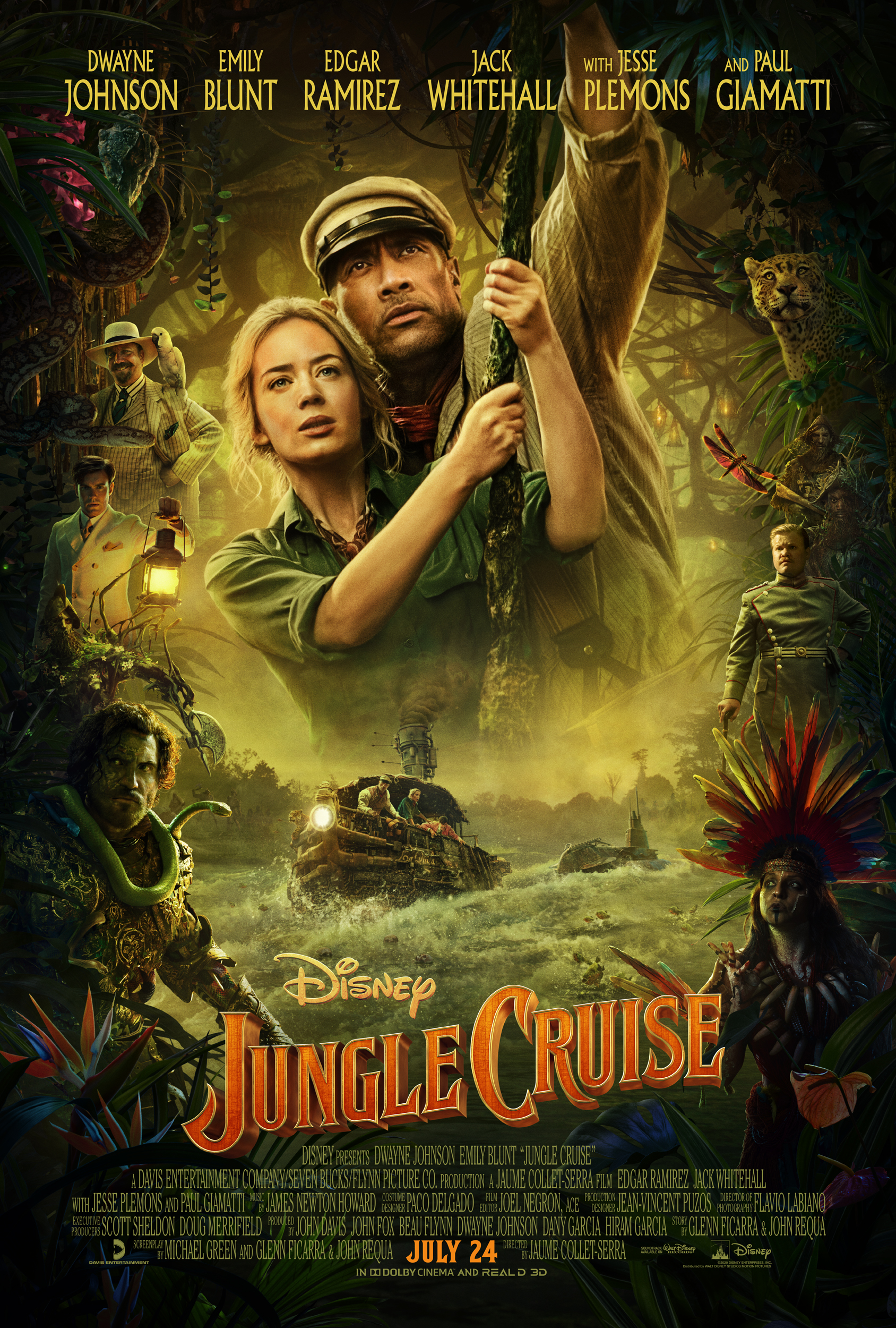 دانلود فیلم گشت و گذار در جنگل Jungle Cruise 2021